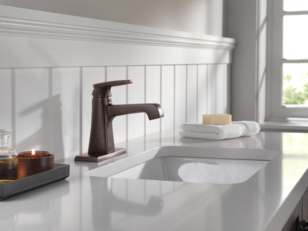 Delta Ashlyn®: Single Handle Bathroom Faucet - Single Handle Lever - Venetian Bronze