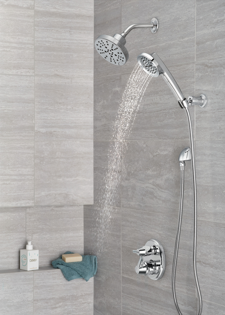 Delta Universal Showering Components: Wall Elbow For Hand Shower - Lumicoat® Chrome