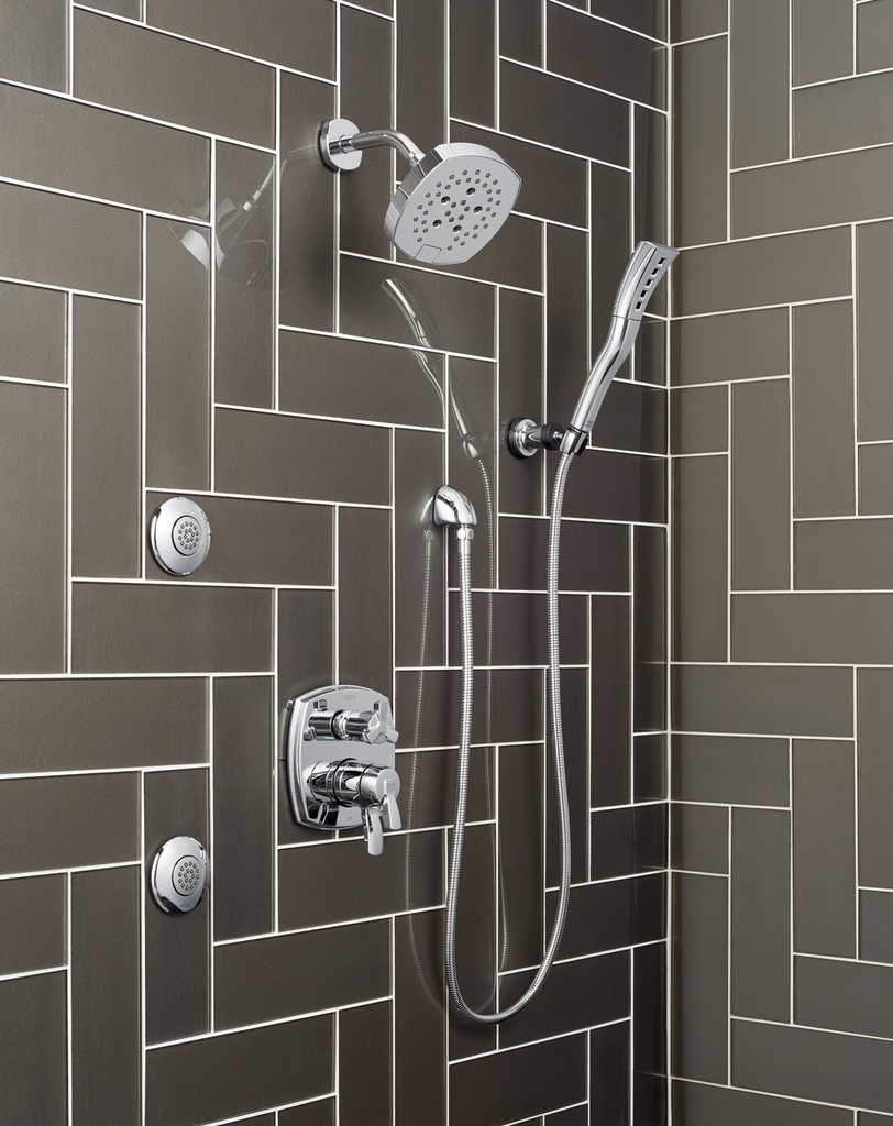 Delta Universal Showering Components: Wall Elbow For Hand Shower - Lumicoat® Chrome