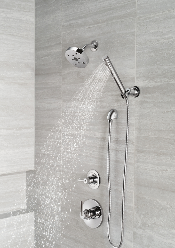 Delta Universal Showering Components: Wall Elbow For Hand Shower - Lumicoat® Chrome