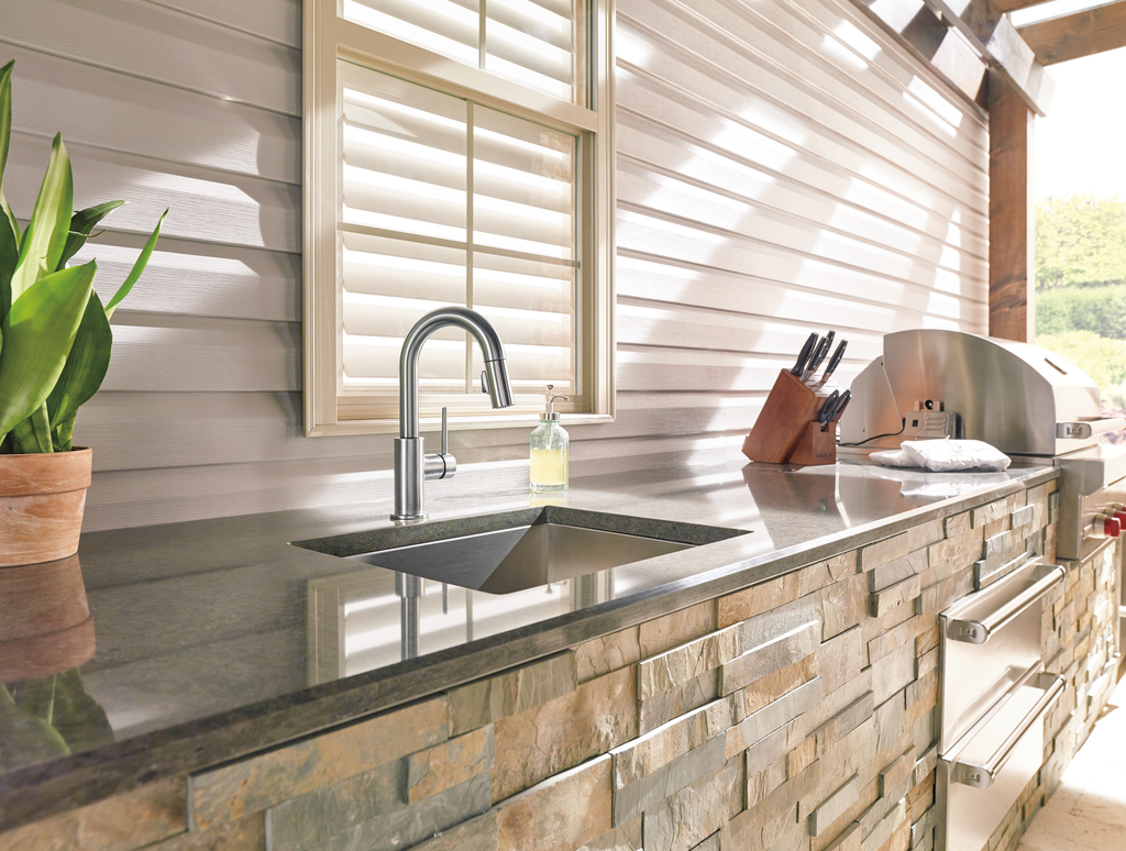Delta Trinsic®: Single Handle Pull-Down Bar / Prep Faucet - Single Handle Lever - Arctic Stainless