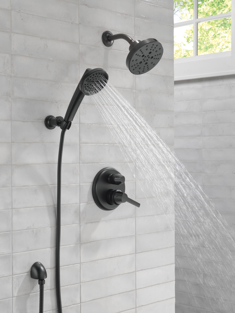 Delta Universal Showering Components: Wall Elbow For Hand Shower - Matte Black