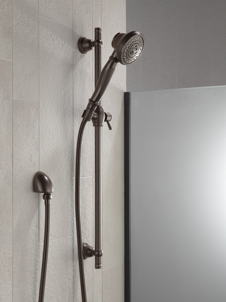 Delta Other: Premium 3-Setting Slide Bar Hand Shower - Venetian Bronze