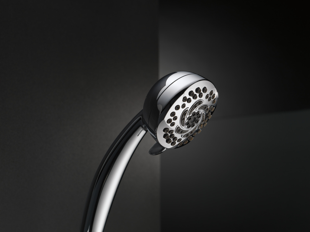 Delta Universal Showering Components: Premium 5-Setting Hand Shower - Chrome