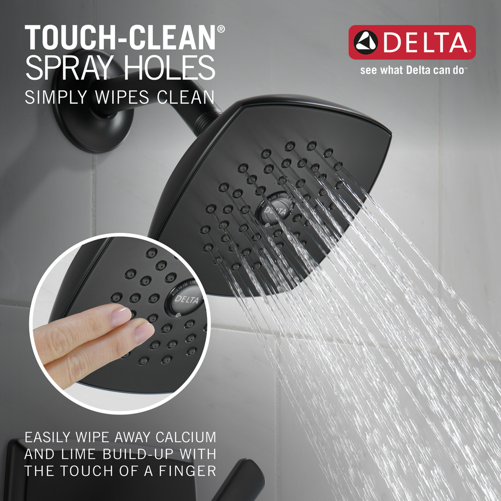 Delta Ashlyn®: Monitor® 14 Series Shower Trim - Single Handle Lever - Matte Black