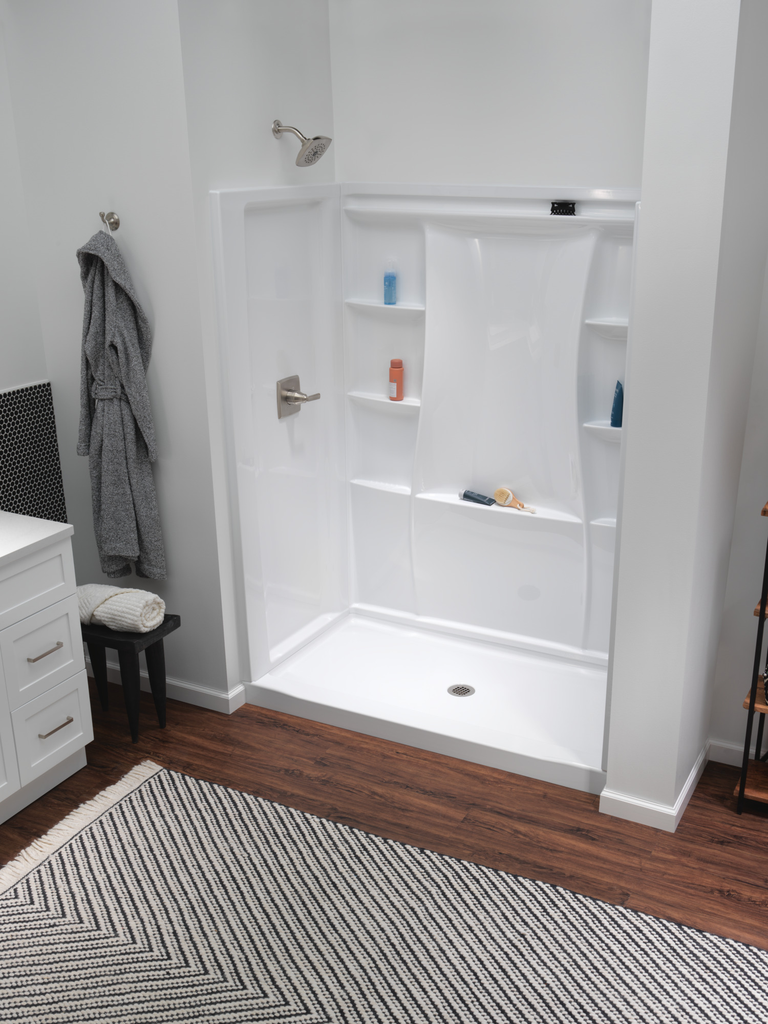 Delta Ashlyn®: Monitor® 14 Series Tub & Shower Trim - Single Handle Lever - Stainless