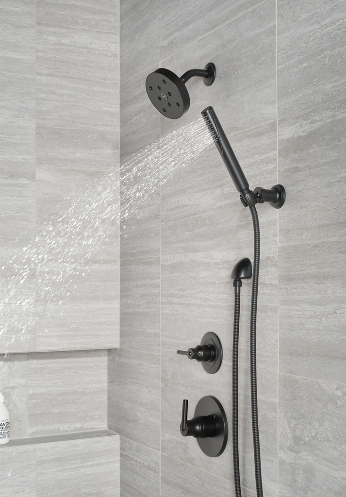 Delta Universal Showering Components: Wall Elbow For Hand Shower - Matte Black