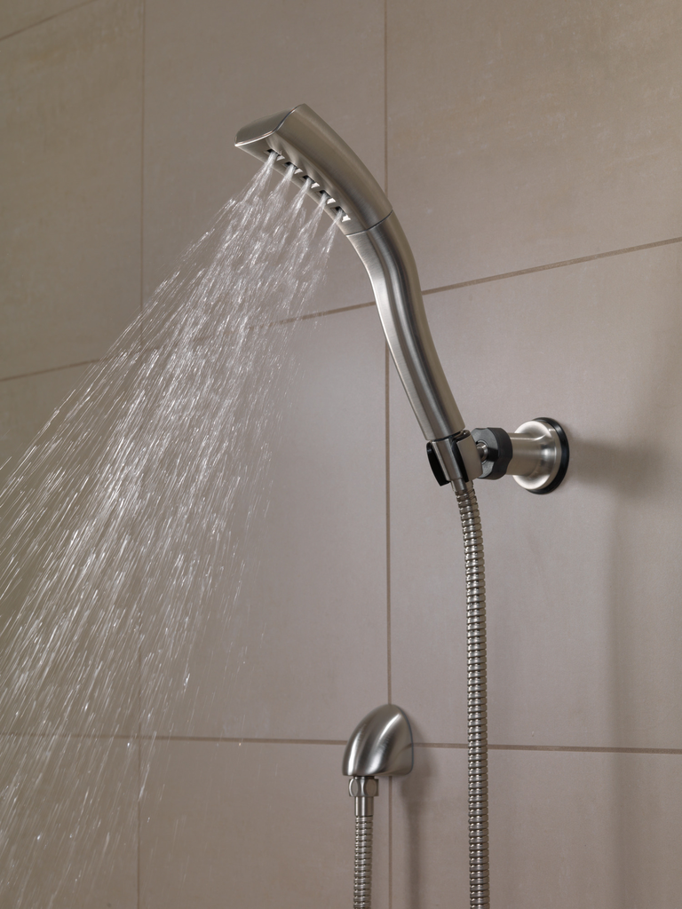 Delta Universal Showering Components: Wall Elbow For Hand Shower - Stainless