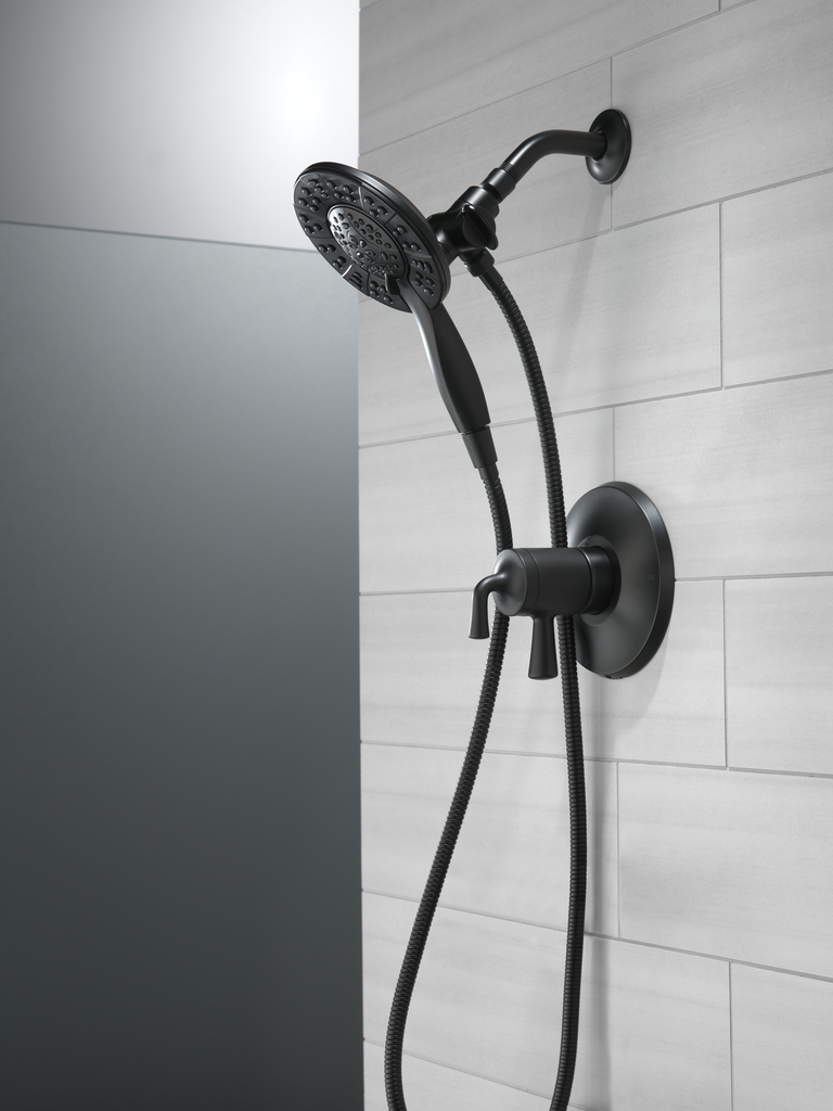 Delta Universal Showering Components: In2Ition Hssh 1.75 Gpm 4-Setting - Matte Black
