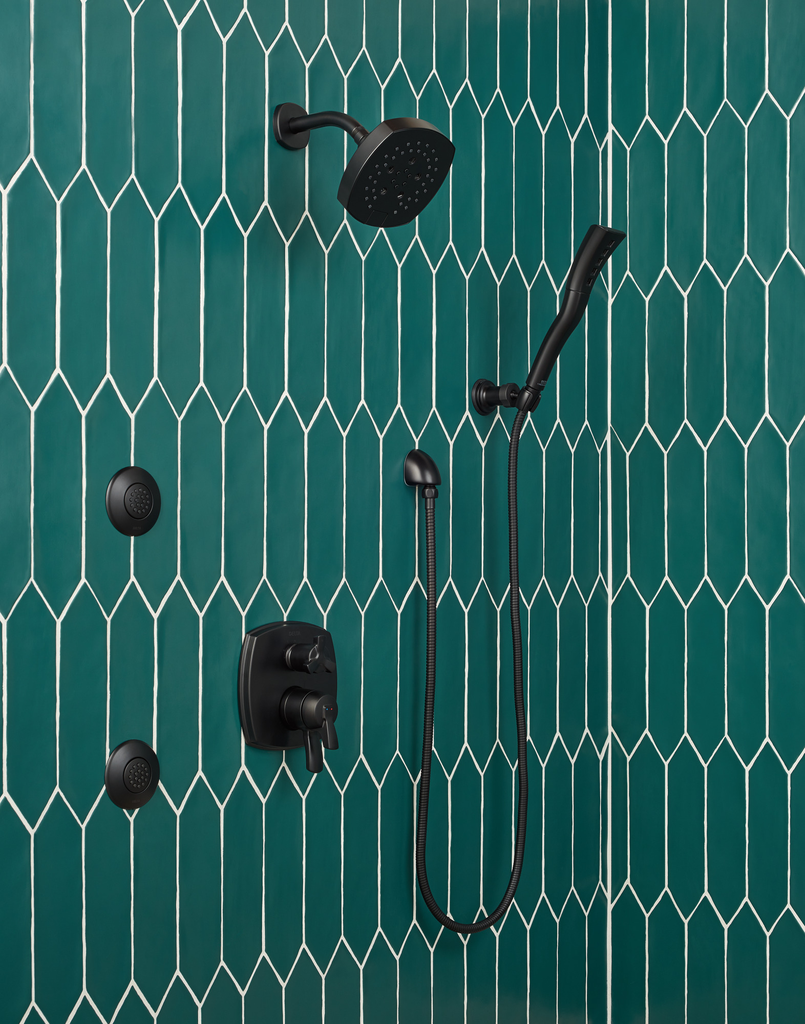 Delta Universal Showering Components: Wall Elbow For Hand Shower - Matte Black