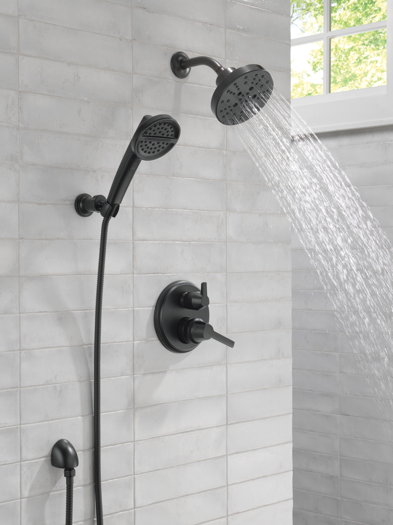 Delta Universal Showering Components: Wall Elbow For Hand Shower - Matte Black