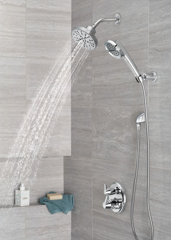 Delta Universal Showering Components: Wall Elbow For Hand Shower - Lumicoat® Chrome