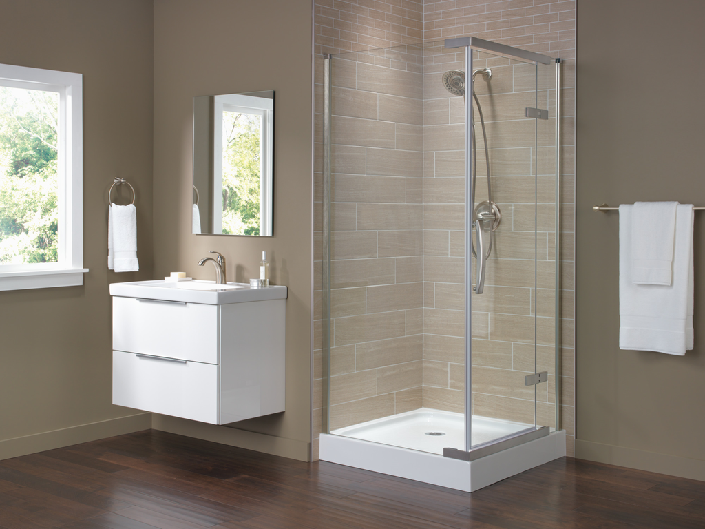 Delta Universal Showering Components: In2Ition® 5-Setting Two-In-One Shower - Stainless