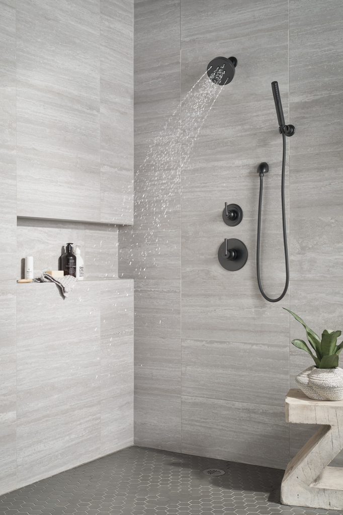Delta Universal Showering Components: Wall Elbow For Hand Shower - Matte Black