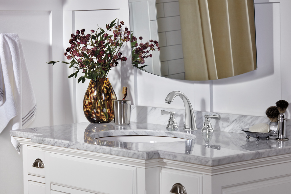 Peerless Elmhurst®: Two-Handle Widespread Bath Faucet - Two Handle Lever - Chrome