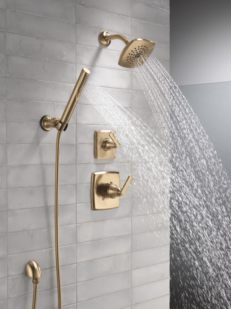 Delta Universal Showering Components: Wall Elbow For Hand Shower - Champagne Bronze