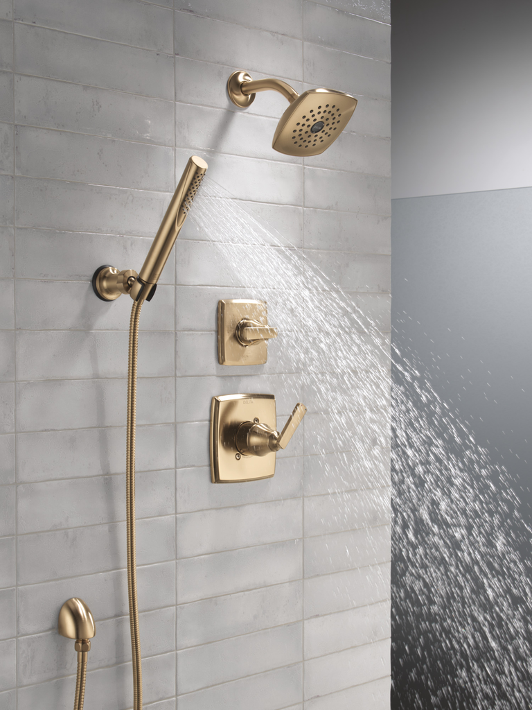 Delta Universal Showering Components: Wall Elbow For Hand Shower - Champagne Bronze