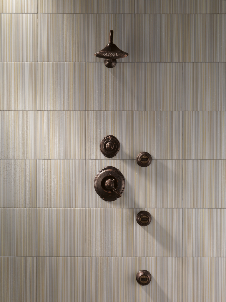 Delta Universal Showering Components: Premium 3-Setting Shower Head - Venetian Bronze