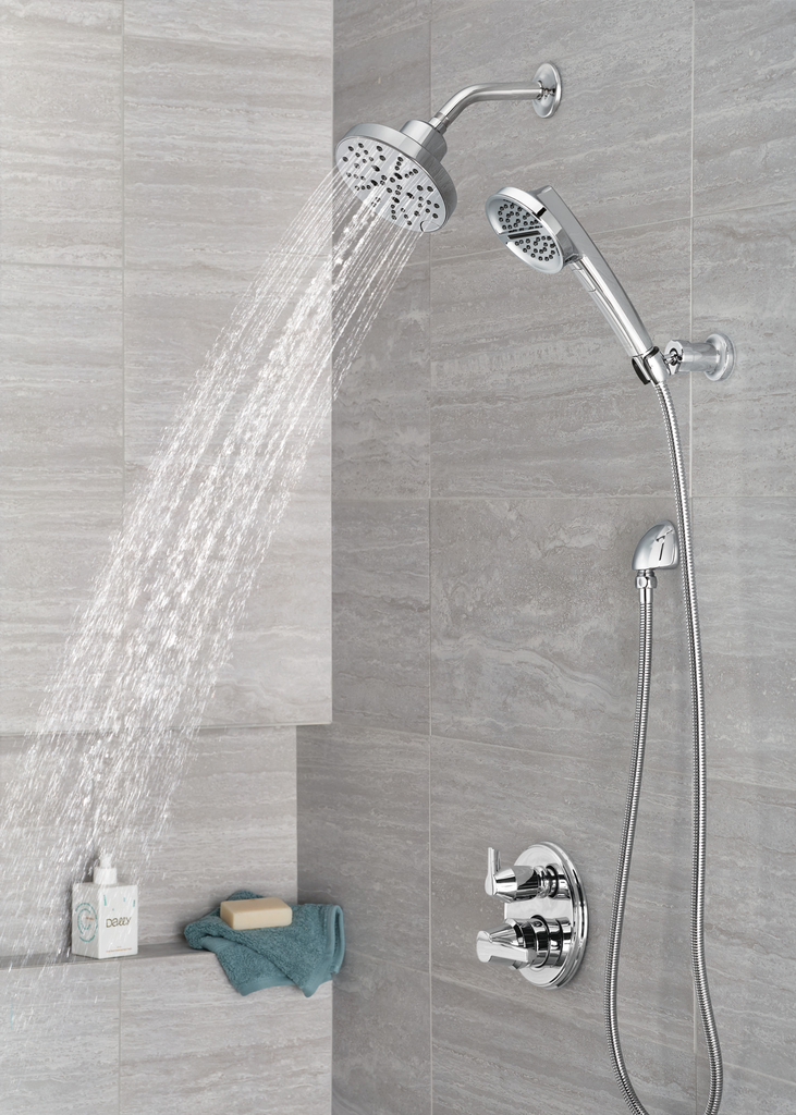 Delta Universal Showering Components: Wall Elbow For Hand Shower - Lumicoat® Chrome