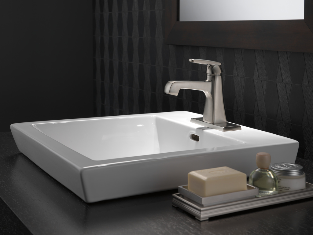 Delta Ashlyn®: Single Handle Bathroom Faucet - Single Handle Lever - Stainless