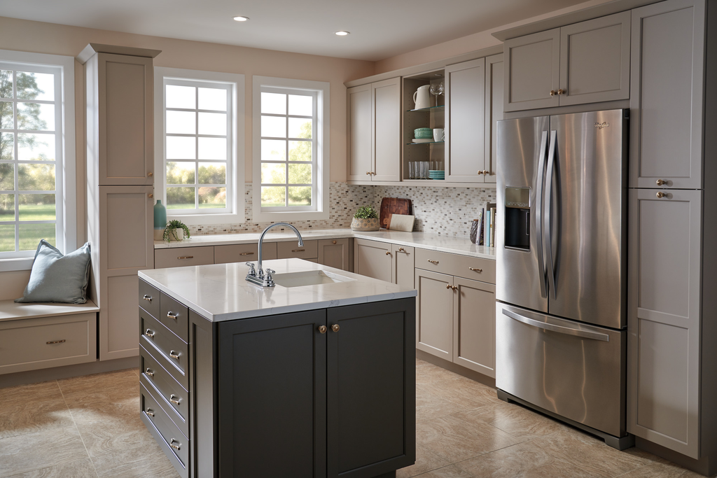 Peerless Claymore™: Two Handle Kitchen Faucet - Two Handle Lever - Chrome