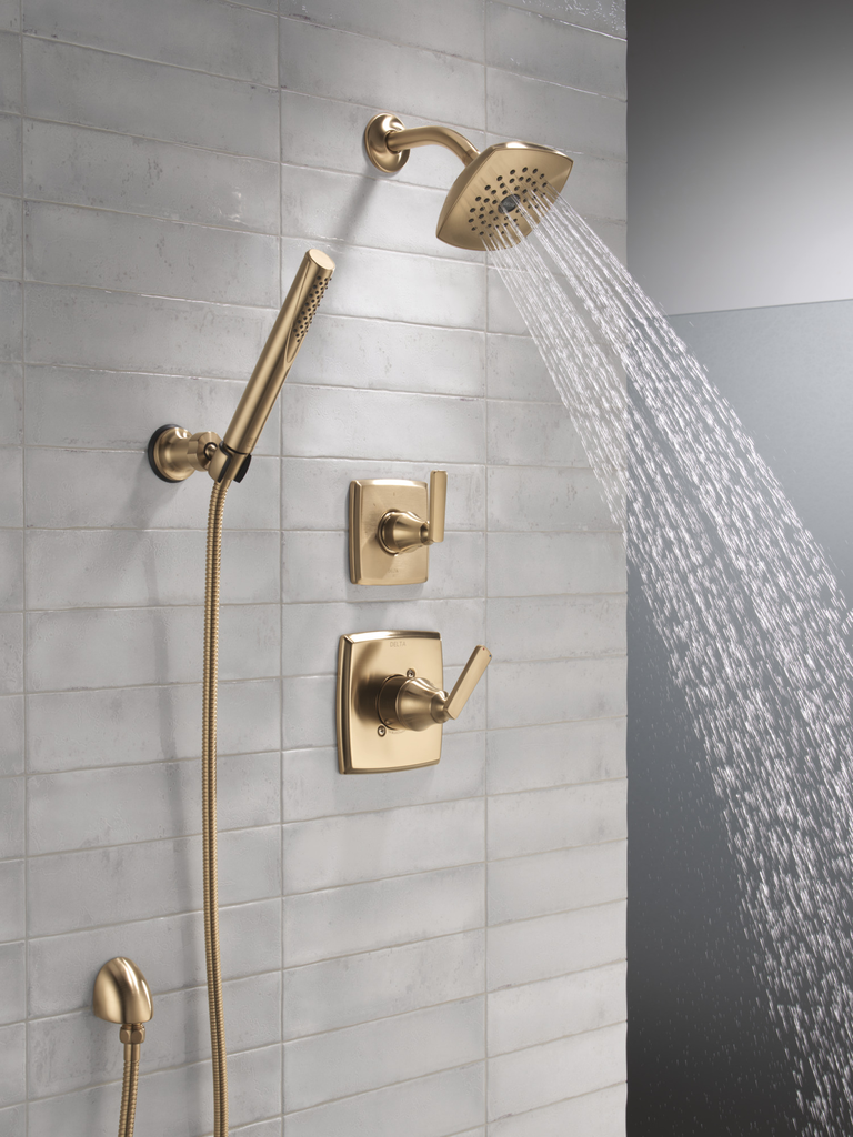 Delta Universal Showering Components: Wall Elbow For Hand Shower - Champagne Bronze