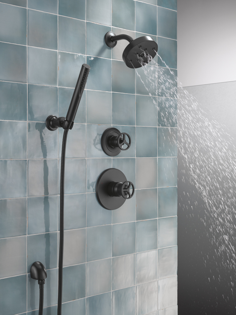 Delta Universal Showering Components: Wall Elbow For Hand Shower - Matte Black