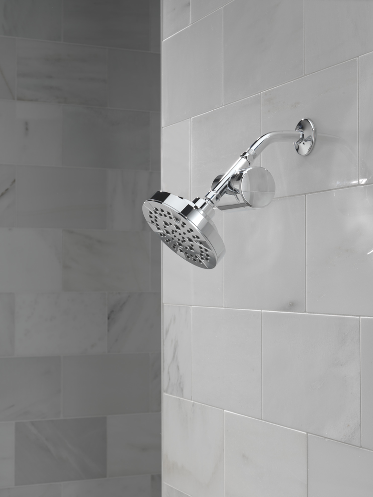 Delta Universal Showering Components: 5-Setting Showerhead - Chrome