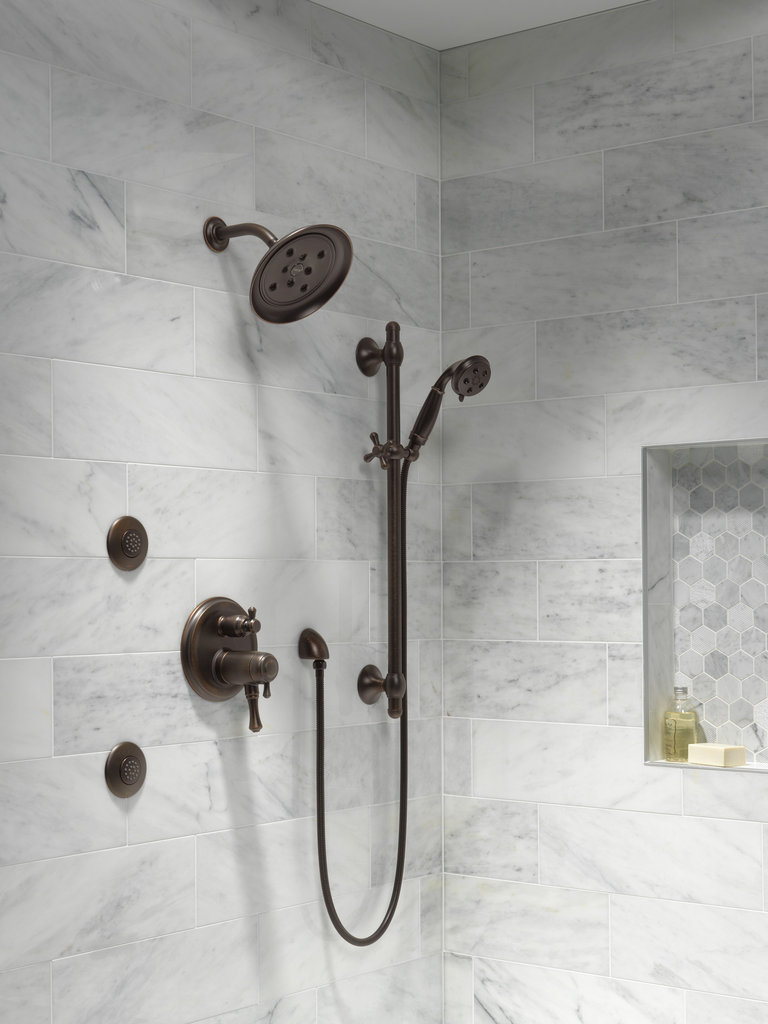 Delta Universal Showering Components: Wall Elbow For Hand Shower - Venetian Bronze