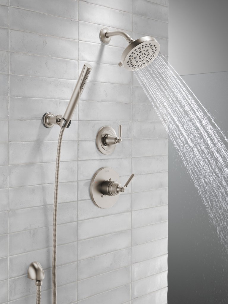 Delta Universal Showering Components: Wall Elbow For Hand Shower - Lumicoat® Stainless