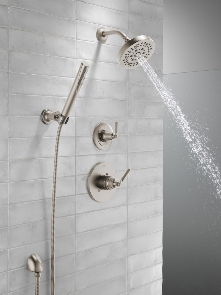 Delta Universal Showering Components: Wall Elbow For Hand Shower - Lumicoat® Stainless