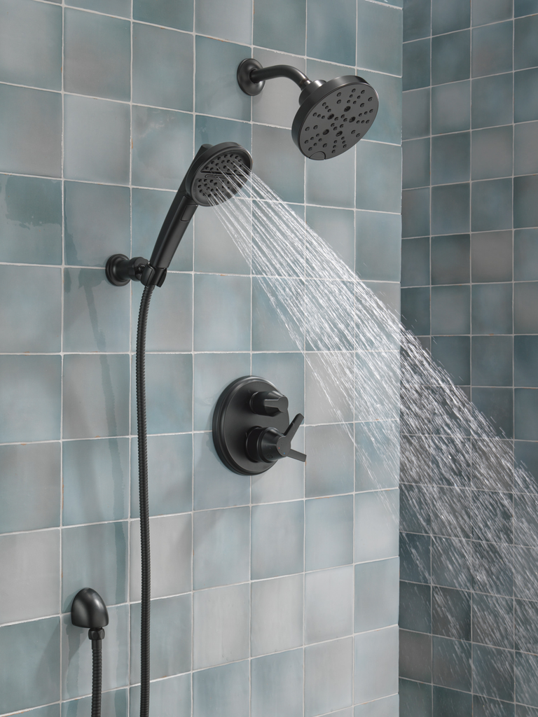 Delta Universal Showering Components: Wall Elbow For Hand Shower - Matte Black