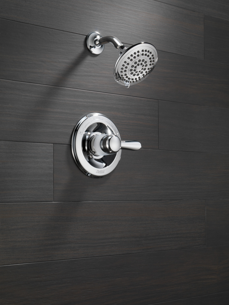 Delta Lahara®: Monitor® 14 Series Shower Trim - Single Handle Lever - Chrome