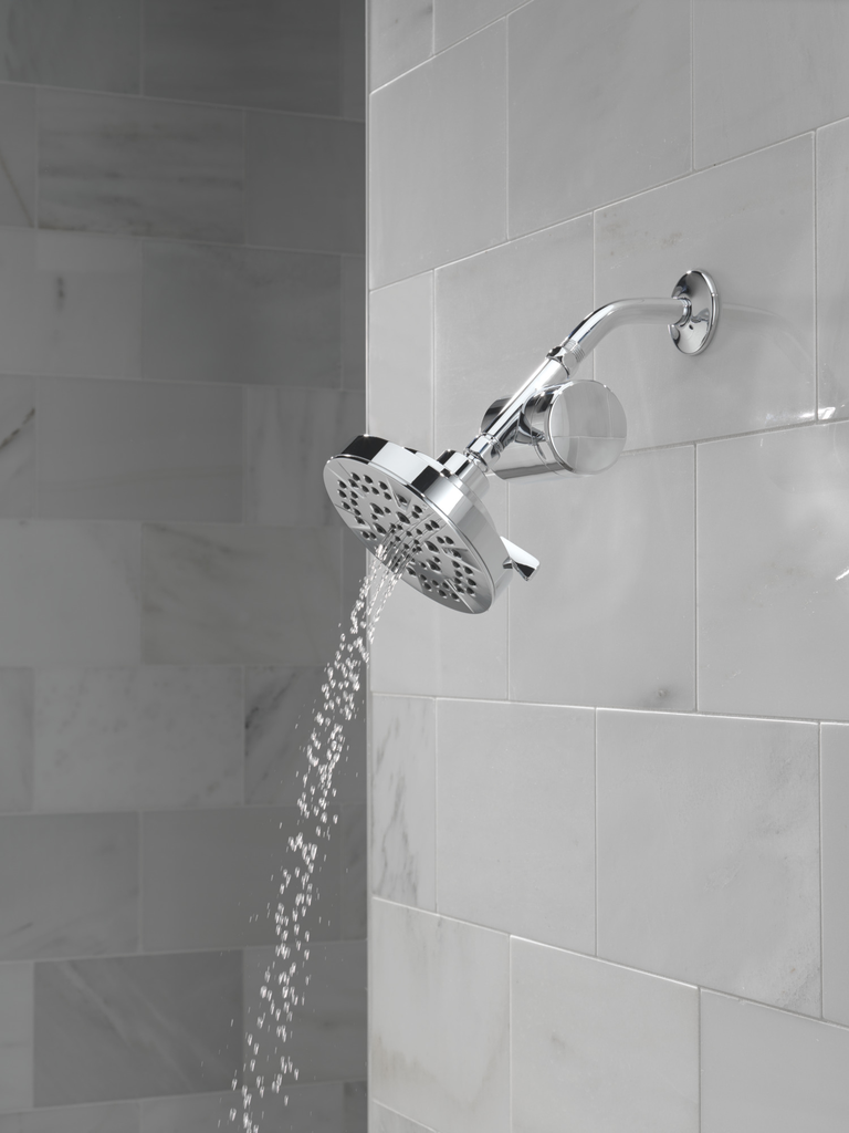 Delta Universal Showering Components: 5-Setting Showerhead - Chrome