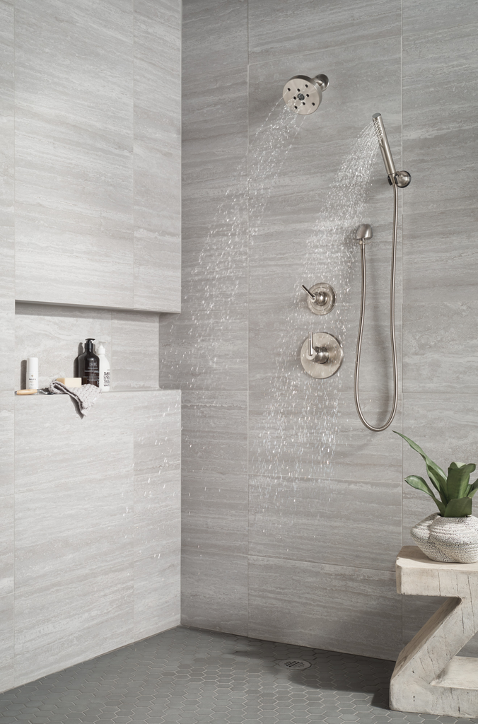 Delta Universal Showering Components: Wall Elbow For Hand Shower - Lumicoat® Stainless
