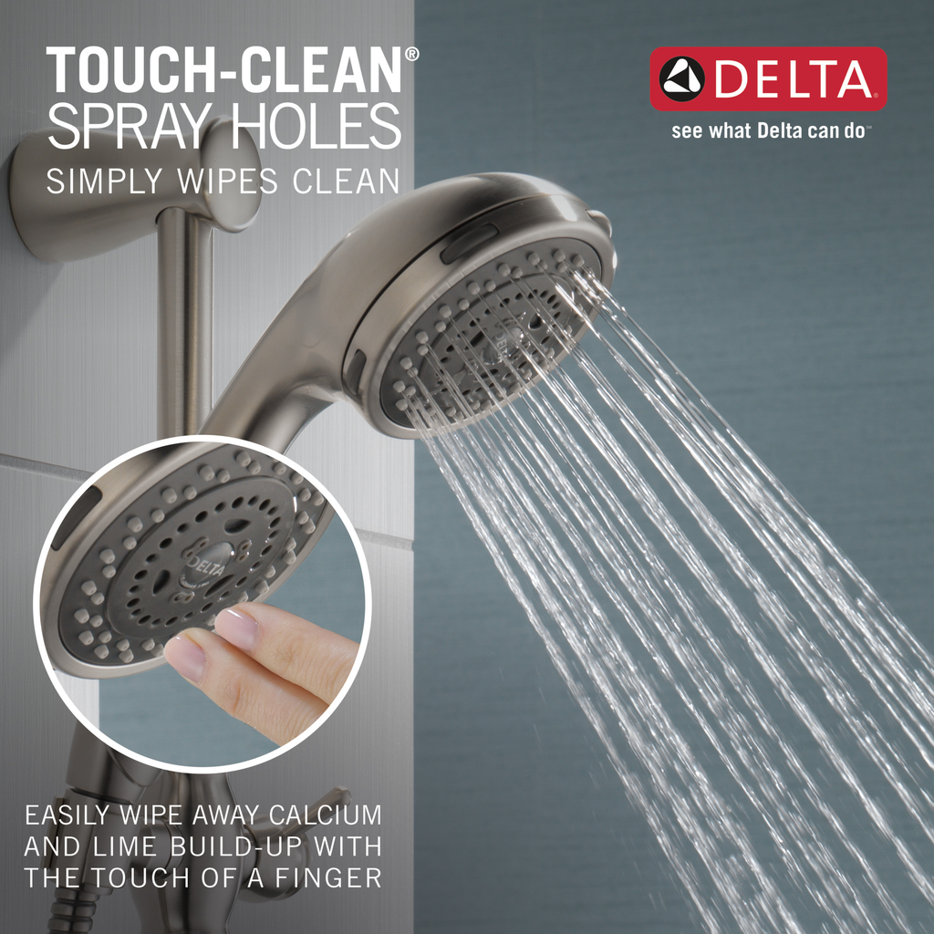 Delta Other: Premium 3-Setting Slide Bar Hand Shower - Stainless