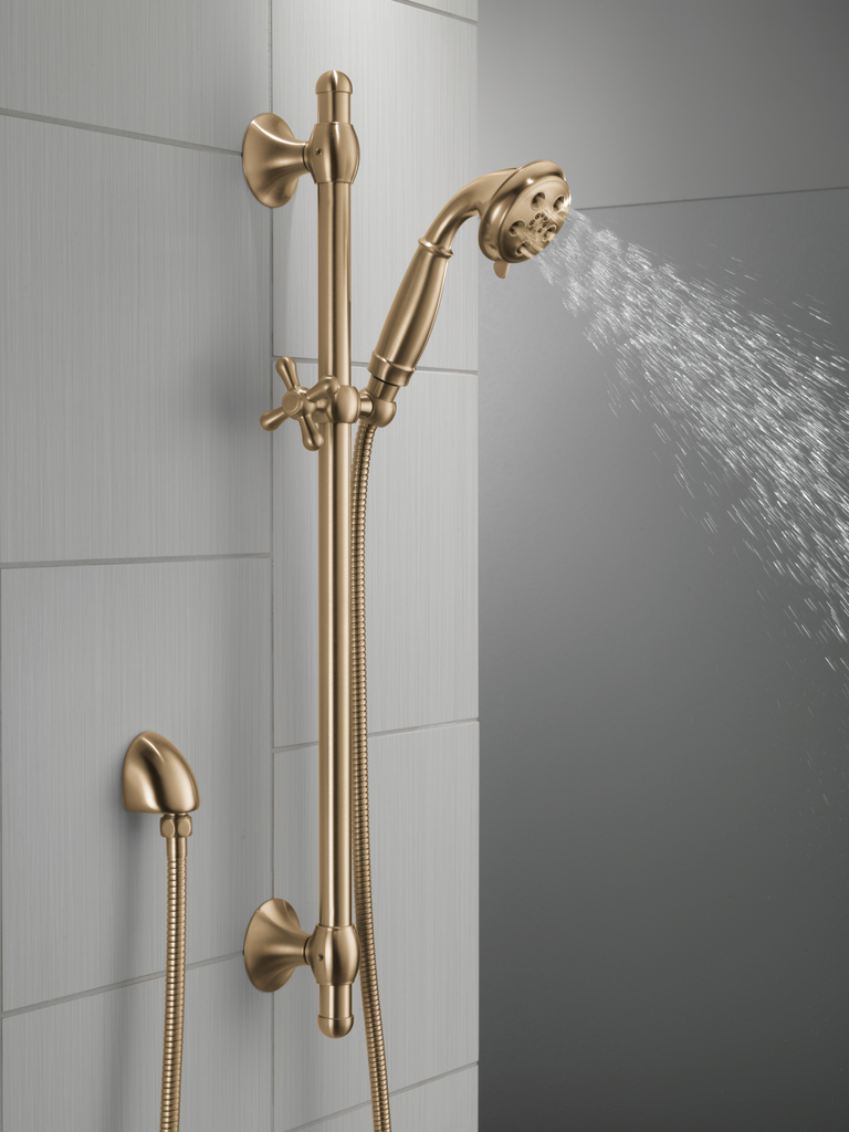 Delta Universal Showering Components: Wall Elbow For Hand Shower - Champagne Bronze