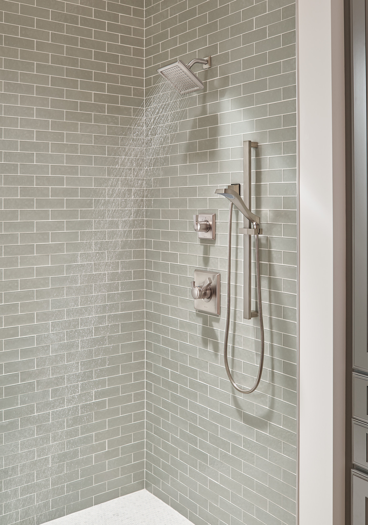 Delta Dryden™: 3-Setting 2-Port Diverter Trim - Single Handle Lever - Stainless