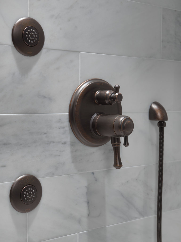 Delta Universal Showering Components: Wall Elbow For Hand Shower - Venetian Bronze
