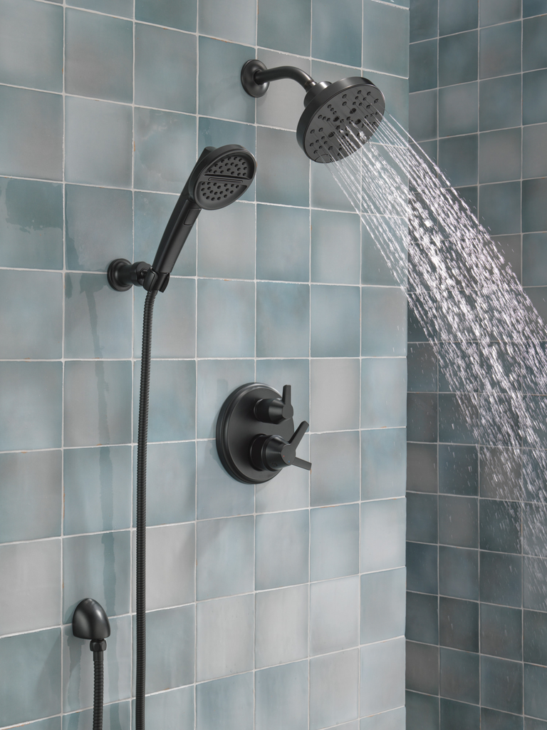 Delta Universal Showering Components: Wall Elbow For Hand Shower - Matte Black