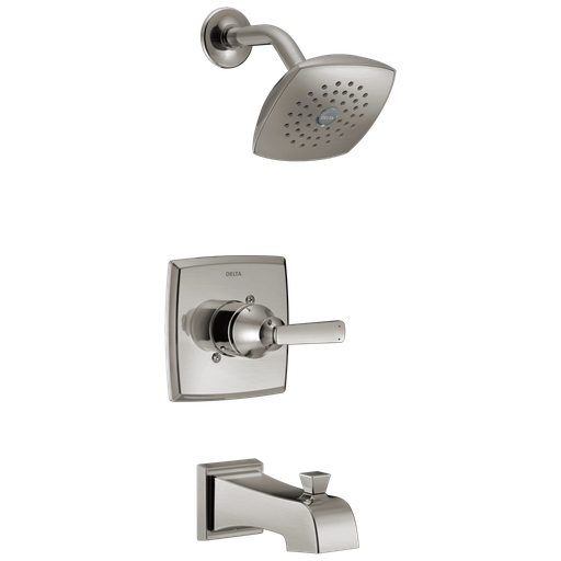 Delta Ashlyn®: Monitor® 14 Series Tub & Shower Trim - Single Handle Lever - Stainless