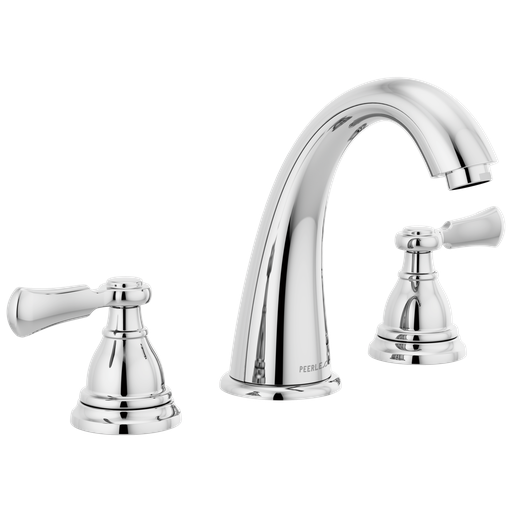 Peerless Elmhurst®: Two-Handle Widespread Bath Faucet - Two Handle Lever - Chrome