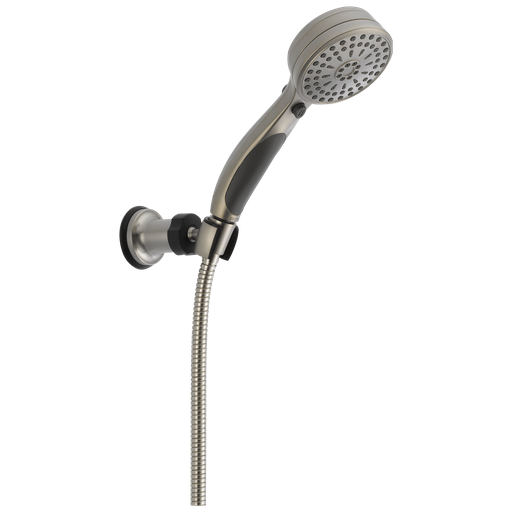 Delta Universal Showering Components: Activtouch® 9-Setting Adjustable Wall Mount Hand Shower - Stainless