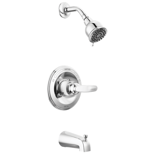 Delta Foundations®: Monitor® 13 Series Tub & Shower Trim - Single Handle Lever - Chrome