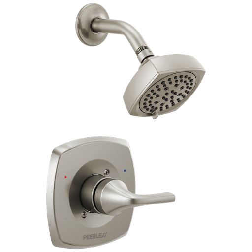 Peerless Parkwood®: Shower Only Trim Kit - Single Handle Lever - Brushed Nickel