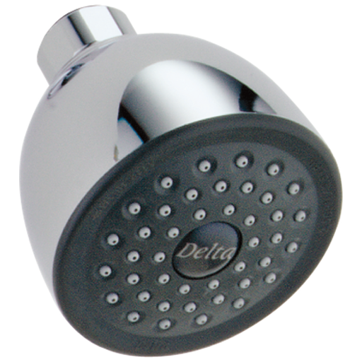 Delta Universal Showering Components: Fundamentals™ Single-Setting Shower Head - Chrome