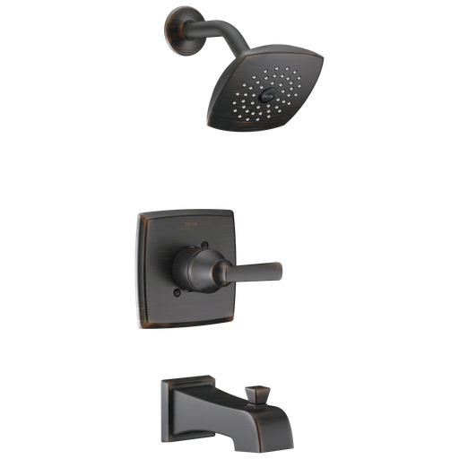 Delta Ashlyn®: Monitor® 14 Series Tub & Shower Trim - Single Handle Lever - Venetian Bronze