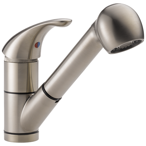 Peerless Core: Kitchen Pull-Out Faucet - Single Handle Lever - Stainless