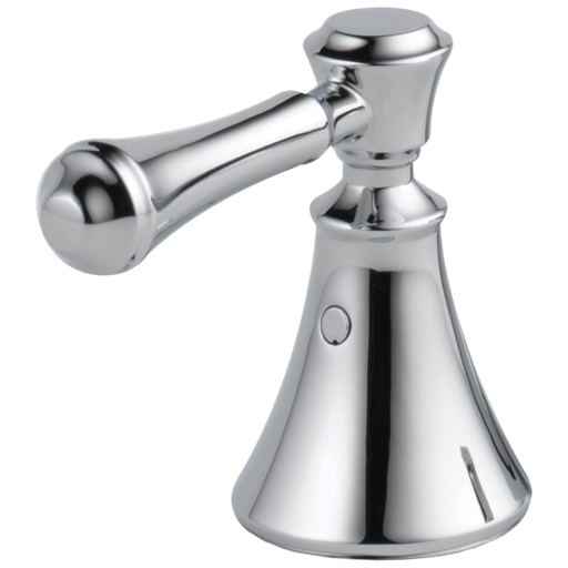Delta Cassidy®: Metal Lever Handle Set - Deck Mount Bathroom & Bidet - Two Handle Lever - Chrome