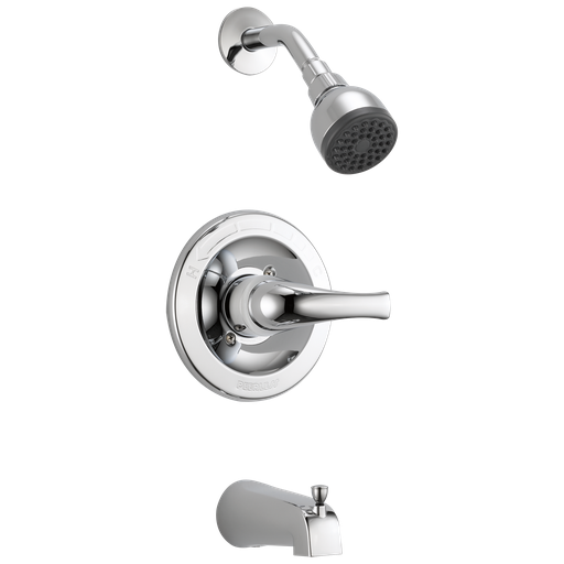 Peerless Core: Tub And Shower Trim Kit - Single Handle Lever - Chrome